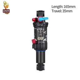 DNM AO39RC Air Shock Absorber 165/190/ 200mm With Damping Adjustment 3-stage Locking Double Chamber MTB Bicycle Shock Absorber