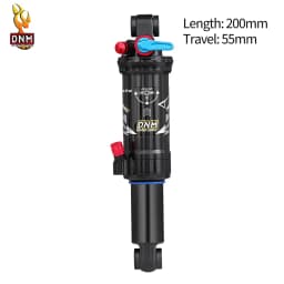 DNM AO39RC Air Shock Absorber 165/190/ 200mm With Damping Adjustment 3-stage Locking Double Chamber MTB Bicycle Shock Absorber