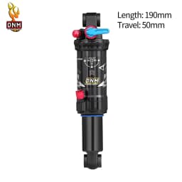 DNM AO39RC Air Shock Absorber 165/190/ 200mm With Damping Adjustment 3-stage Locking Double Chamber MTB Bicycle Shock Absorber