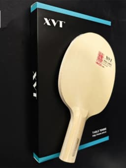 XVT Table Tennis Blade - Japanese Hinoki Face with Balsa Wood Core - 9.2mm Ultra-Light 73g - Powerful & Catapult-like Feel