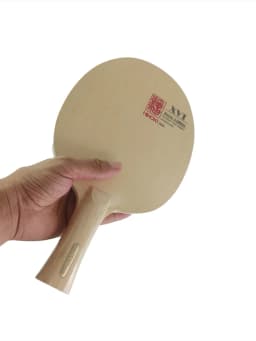 XVT Table Tennis Blade - Japanese Hinoki Face with Balsa Wood Core - 9.2mm Ultra-Light 73g - Powerful & Catapult-like Feel