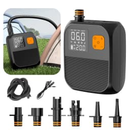 Electric Paddle Board Pump 25PSI SUP Pump Portable Electric Pump for Inflatable Stand Up Paddle Board Kayaks Boats