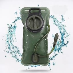 Hydration Bag 2 Liters Foldable Bottle One Click Quick Release Water Bag YYSD02