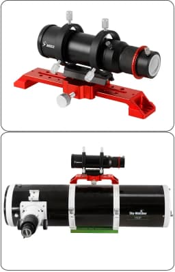 Angeleye astronomical telescope black U-shaped narrow gauge handle Sky-watcher clamp connection handle rail accessories
