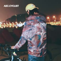 AEC.CYCLIST Unisex Cycling Jersey Long Sleeve Bicycle T-shirts Oversized Quick Dry Tops Crimson Series Breathable Road Bike Tees