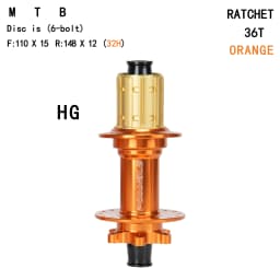 MTB Rear Hub 32H 36T Alloy Boost148mm XD HG MS Freewheel 6 Colors Lightweight Mountain Bike Bicycle Cycling Parts Back Wheel Hub