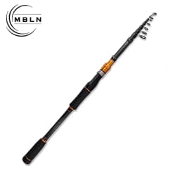 Carbon Telescopic Fishing Rod, 1.8-3.6M Ultra-Light Hard Lure Rod. Portable Short Section Sea Casting Rod, Fishing Gear.