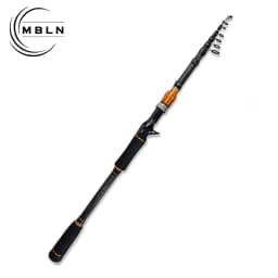 Carbon Telescopic Fishing Rod, 1.8-3.6M Ultra-Light Hard Lure Rod. Portable Short Section Sea Casting Rod, Fishing Gear.