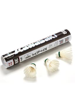 Professional Goose Feather Badminton Shuttlecocks Kawasaki 8E / 10E for Training High Stability Indoor Sports Badminton Ball