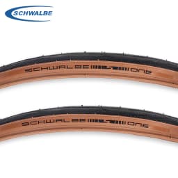 Schwalbe ONE 700x25C 28C Road Bike 700C Tubeless Folding Tire Brown Edge Puncture-resistant Bicycle Tire 
