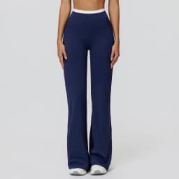 Gym Fitness Bell-Bottoms Yoga Pants Sports Flared Leggings Breathable Latin Dance Pants Female Casual Sports Pants Trousers