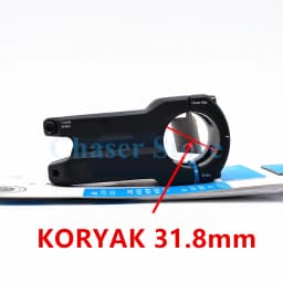 PRO KORYAK MTB Stem 0 Degrees Mountain Bike Fit 31.8mm KORYAK 3FIVE 35mm