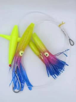 Fishing Daisy Chain Big Game Daisy Bird Bulb Squid Trolling Bird Tuna Lures Fishing Teasers For Marlin Sailfish Big Game Fish