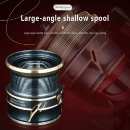 Mavllos SA Trout Spinning Reel 10KG Drag Speed Ratio 6.3:1 2500 3500 Size Smooth Shallow Spool Saltwater Bass Fishing Reel