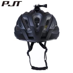 PJT Insect Screen Bicycle Helmet MTB Road Cycling Helmet Multifunctional Base Bracket For Sports Cameras/Headlights Bike Helmet