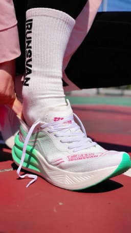 IRUNSVAN Marathon Racing Carbon Plate Men's Running Shoes Ultra Light Shock Absorption Training Women's Sports Shoes