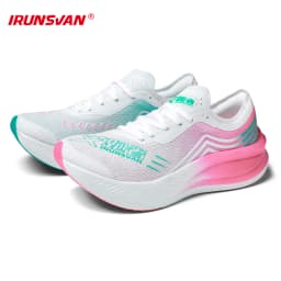 IRUNSVAN Marathon Racing Carbon Plate Men's Running Shoes Ultra Light Shock Absorption Training Women's Sports Shoes
