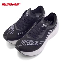 IRUNSVAN Marathon Racing Carbon Plate Men's Running Shoes Ultra Light Shock Absorption Training Women's Sports Shoes