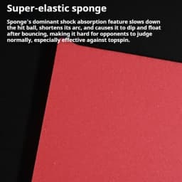 SUNFLEX DR.FREEZE Anti-arc Table Tennis Rubber Pimples in Non-sticky Germany Ping Pong Rubber with 1.25mm Sponge ITTF Approved