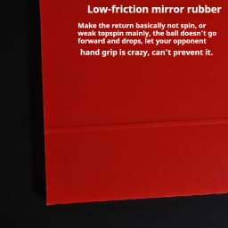 SUNFLEX DR.FREEZE Anti-arc Table Tennis Rubber Pimples in Non-sticky Germany Ping Pong Rubber with 1.25mm Sponge ITTF Approved