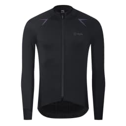 YKYWBIKE Men's Cycling Jacket Anti-Splash Bicycle Jersey Windproof Long Sleeved Fleece Lined Shirt Thermal Road Bike Clothing