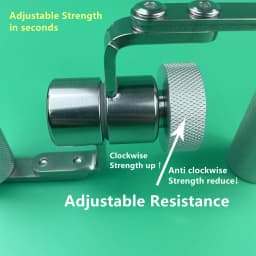 Adjustable Resistance Twister Wrist Rotation Training 304 Stainless Steel Arm Forearm Exerciser Finger Trainer Strength Grip Pro