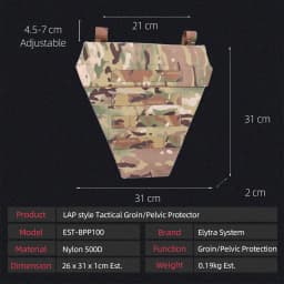 Tactical Pleated Airsoft Vest Crotch Groin Protection Hunting Gear Accessory Airsoft Men Molle Body Armor Bag Equipment