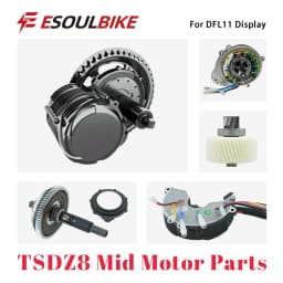 Tongsheng TSDZ8 48V 750W Movement Components Controller Gear Torque Nylon Wheel Replacement Electric Bicycle Parts for Mid Motor