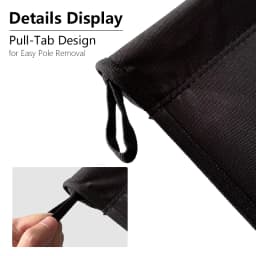 TARKA Folding Camping Cot Portable Outdoor Bed 150kg Capacity, 600D Oxford Fabric Aviation-Grade Aluminum Alloy for Picnic BBQ