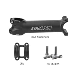 UNO Long Stem Mtb Power 140/150mm Bicycle Fork Stem Extension 7/17 Degree Handlebar Stem Riser Road Power Downstem For Bicycl