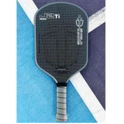 SWORD&SHIELD J2Ti Carbon Fiber, Pickleball Paddle, Polyester Carbon Weaved Face, Polymer Honeycomb Core 16MM, Large Sweet Spot