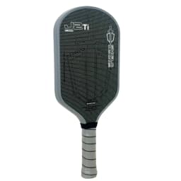 SWORD&SHIELD J2Ti Carbon Fiber, Pickleball Paddle, Polyester Carbon Weaved Face, Polymer Honeycomb Core 16MM, Large Sweet Spot