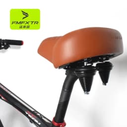 Mountain bike seat cushion, folding electric bike saddle, super large, super soft shock-absorbing seat cushion waterproof saddle