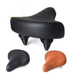Mountain bike seat cushion, folding electric bike saddle, super large, super soft shock-absorbing seat cushion waterproof saddle
