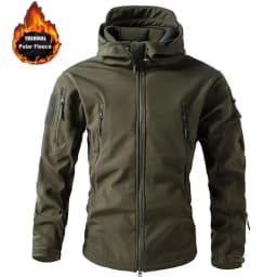 Sharkskin Soft-shell Tactical Jackets Camo Jacket Fleece Hooded Coat Manufacturers Trainning Hunting Clothes Outdoor Jacket