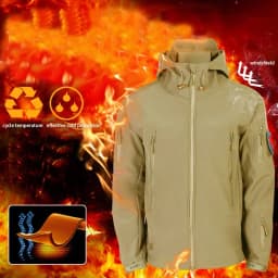 Sharkskin Soft-shell Tactical Jackets Camo Jacket Fleece Hooded Coat Manufacturers Trainning Hunting Clothes Outdoor Jacket