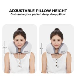 Naturehike Inflatable Neck Pillow Travel U-shaped Airplane Sleeping Pillow Outdoor Travel Portable Neck Protection Pillow