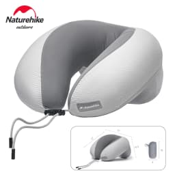 Naturehike Inflatable Neck Pillow Travel U-shaped Airplane Sleeping Pillow Outdoor Travel Portable Neck Protection Pillow