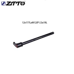 ZTTO MTB Thru Axle Road Bike Shaft Front Hub Rear Hub Skewers 12mm 15mm Wheel Axis Hub Shaft 12x142 12x148 FRONT 12X140 FORK