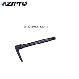 ZTTO MTB Thru Axle Road Bike Shaft Front Hub Rear Hub Skewers 12mm 15mm Wheel Axis Hub Shaft 12x142 12x148 FRONT 12X140 FORK