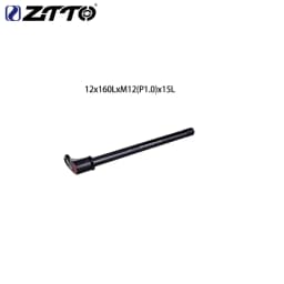 ZTTO MTB Thru Axle Road Bike Shaft Front Hub Rear Hub Skewers 12mm 15mm Wheel Axis Hub Shaft 12x142 12x148 FRONT 12X140 FORK