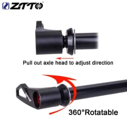 ZTTO MTB Thru Axle Road Bike Shaft Front Hub Rear Hub Skewers 12mm 15mm Wheel Axis Hub Shaft 12x142 12x148 FRONT 12X140 FORK
