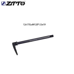 ZTTO MTB Thru Axle Road Bike Shaft Front Hub Rear Hub Skewers 12mm 15mm Wheel Axis Hub Shaft 12x142 12x148 FRONT 12X140 FORK