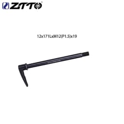 ZTTO MTB Thru Axle Road Bike Shaft Front Hub Rear Hub Skewers 12mm 15mm Wheel Axis Hub Shaft 12x142 12x148 FRONT 12X140 FORK