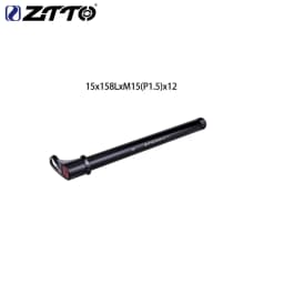 ZTTO MTB Thru Axle Road Bike Shaft Front Hub Rear Hub Skewers 12mm 15mm Wheel Axis Hub Shaft 12x142 12x148 FRONT 12X140 FORK