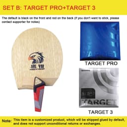 Original SANWEI Table Tennis Blade Su Style Eagle Beak SU-YS1 Penhold Racket Ping Pong Blade Professional Paddles