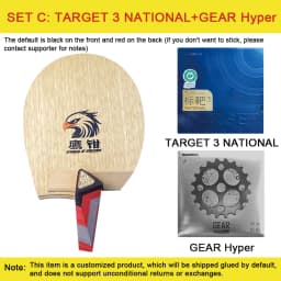 Original SANWEI Table Tennis Blade Su Style Eagle Beak SU-YS1 Penhold Racket Ping Pong Blade Professional Paddles