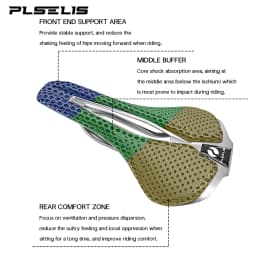 Plselis Specialized Road Bicycle Titanium Alloy Integrated Bottom Bracket Lightweight 150g 3D Printed Ergonomic Cycling Gear