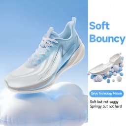 Xtep X-FLOW 9.0 Men's Running Sneakers Winter 2026 Lightweight Shock Absorbing Comfortable Breathable Sports Shoes 874219110013