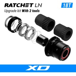 Ratchet LN Conversion Upgrade Kit Sram XD 11/12v Freehub 18T 36T 54T Drive Body with Tool 370 Bike Rear Hub 3-Pawl Replacement